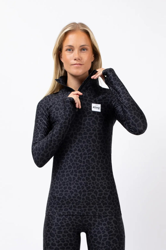 Journey Top - Black Leopard