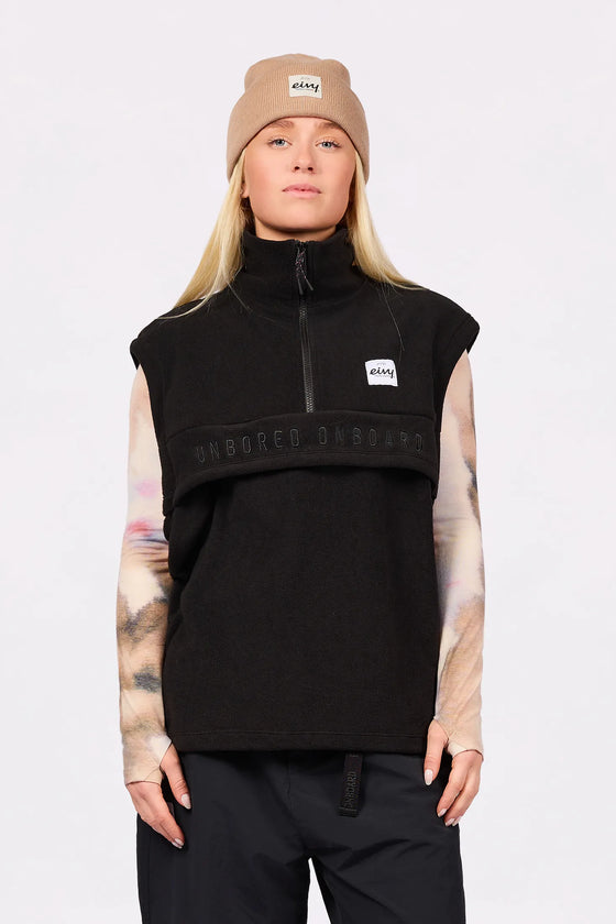Ball Fleece Vest - Black