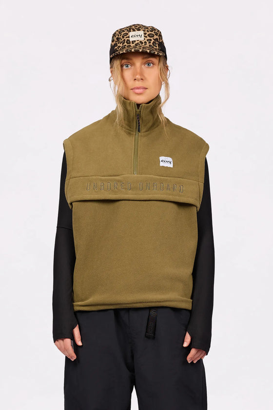 Ball Fleece Vest - Olive