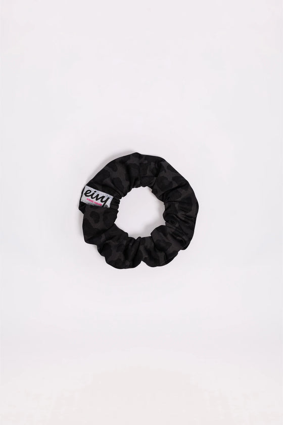 Fonda Scrunchie - Black Leopard