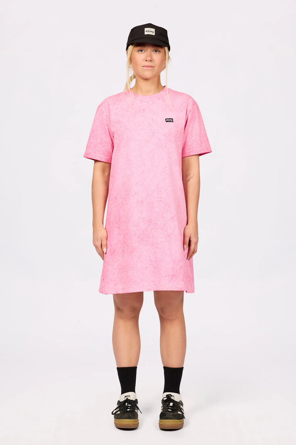 Perfect T-Shirt Dress - Pink Ink