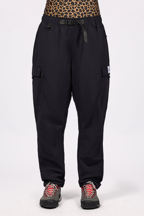 Fitted Outdoor Pants - Black