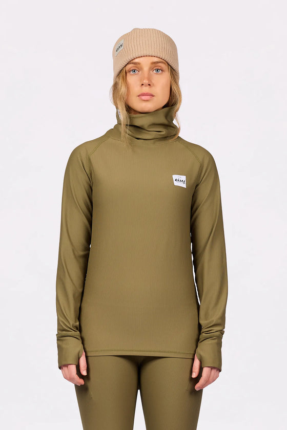 Icecold Gaiter Rib Top - Olive