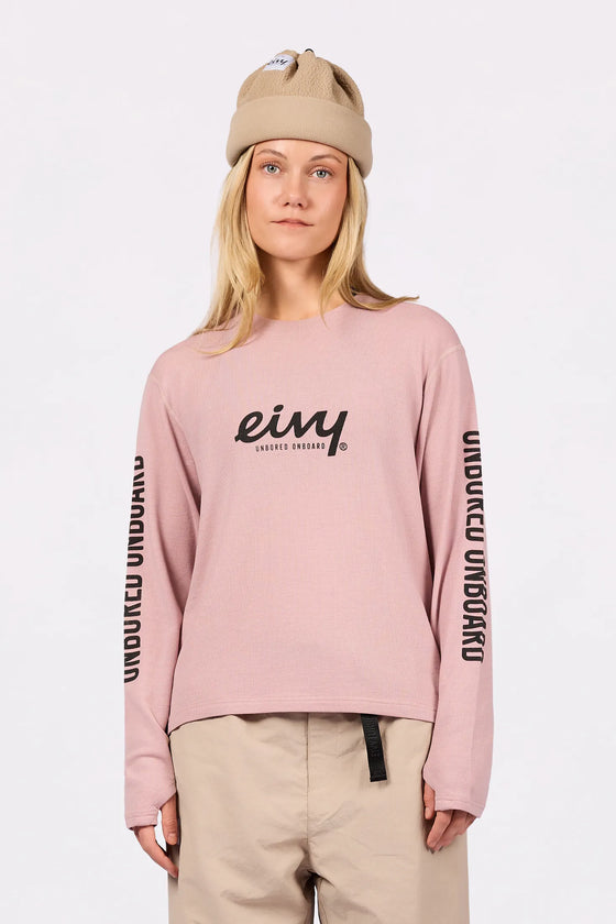 Loose Fit MX Merino Wool Rib Top - Faded Woodrose
