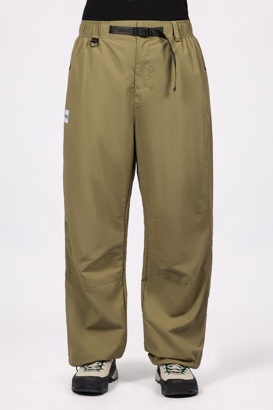Oversized Outdoor Pants - Olive