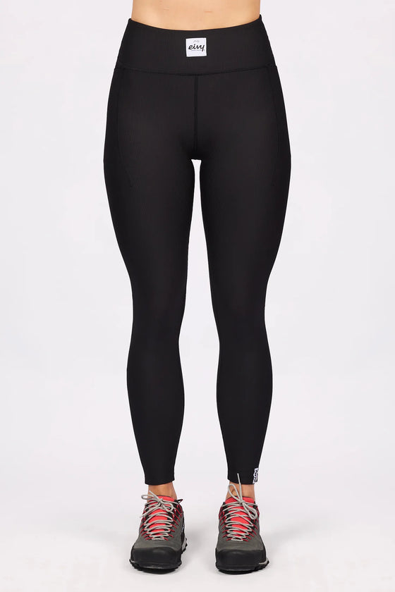 Pocket Rib Tights - Black