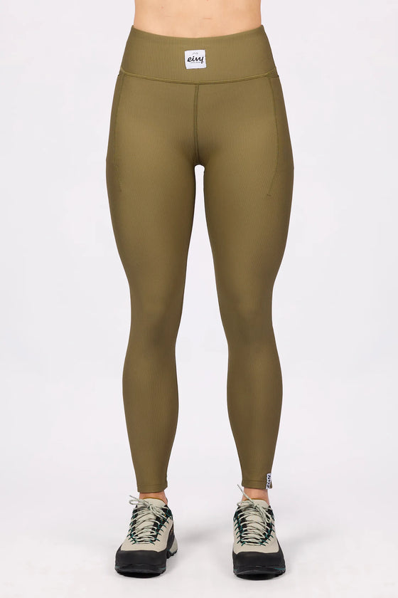 Pocket Rib Tights - Olive