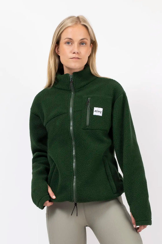 Versa Sherpa Jacket - Forest Green