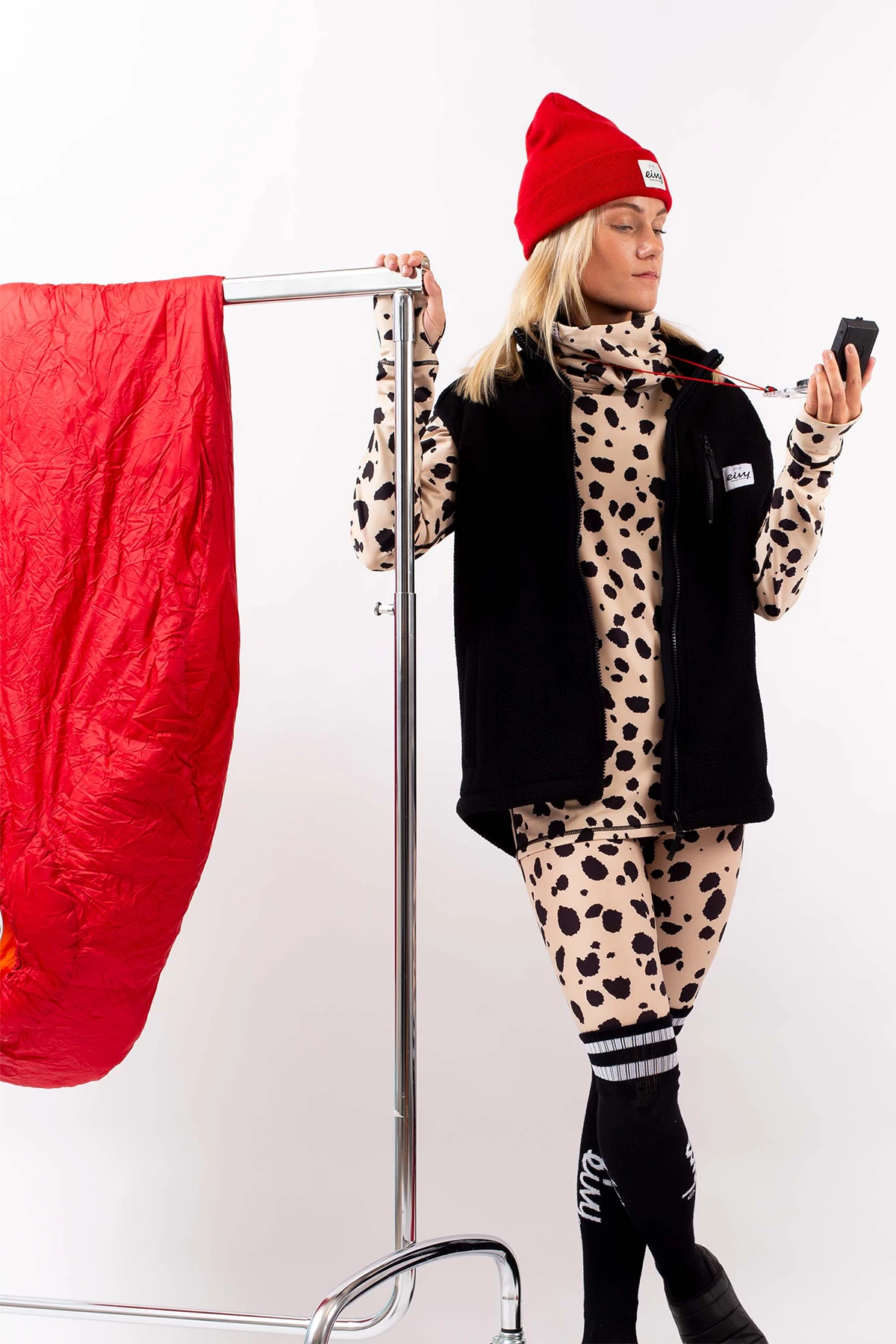 Funktionsunterwäsche | Icecold Gaiter Top - Cheetah