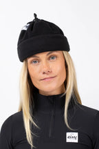 Beanie Fleece Neckwarmer - Black