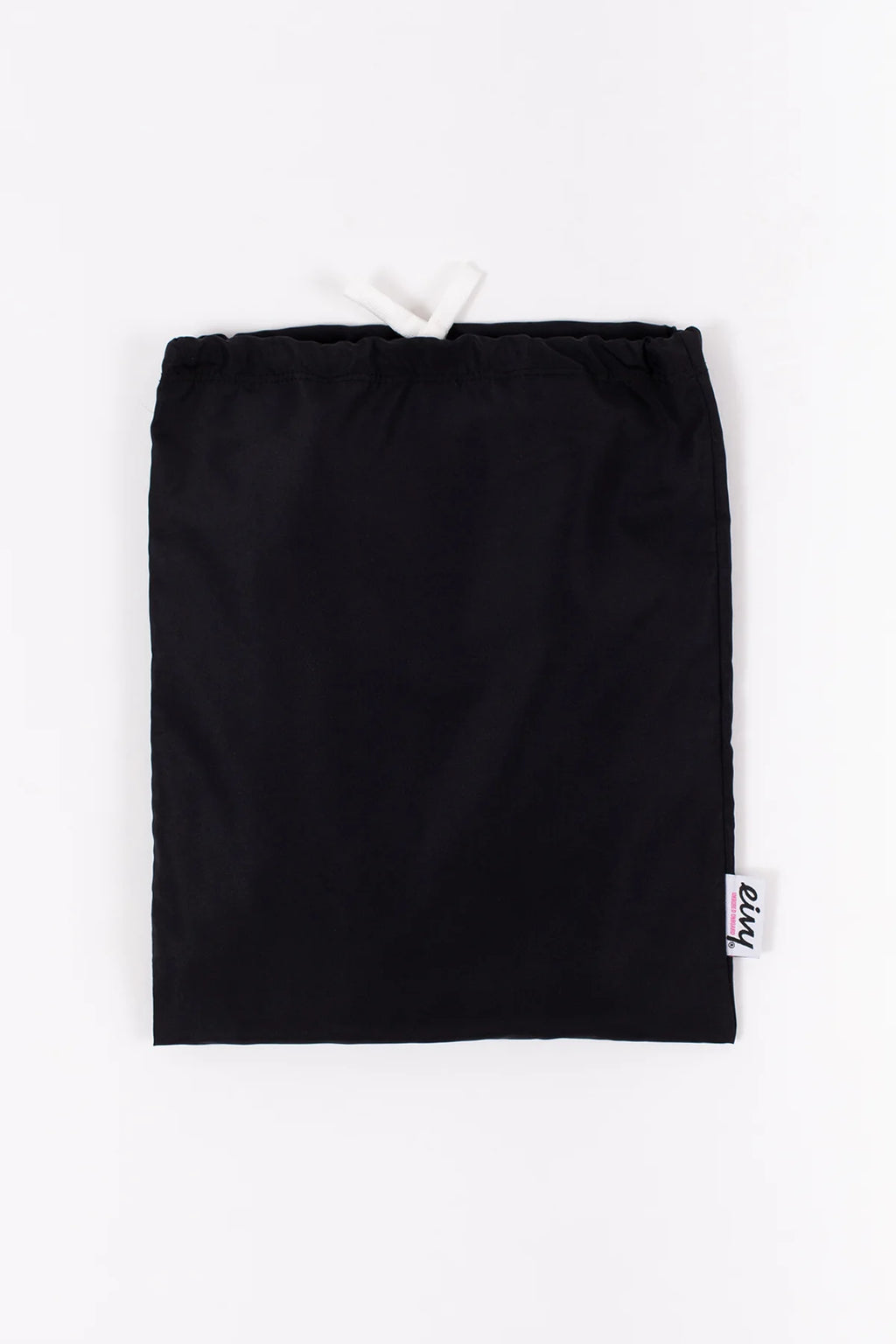 Loose Fit Gaiter Rib Top - Black