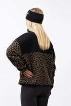 Ball Fleece - Black/Leopard