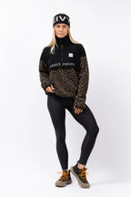 Ball Fleece - Black/Leopard