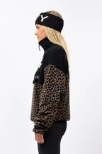 Ball Fleece - Black/Leopard