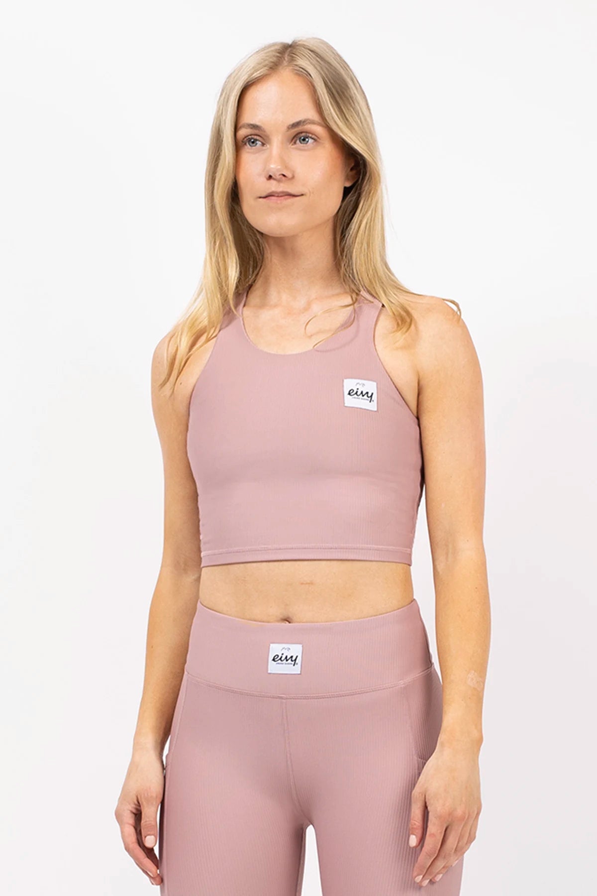 Cover Up Rib Top - Faded Woodrose