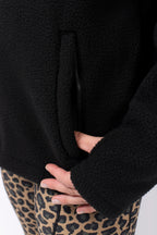 Versa Sherpa Jacket - Black