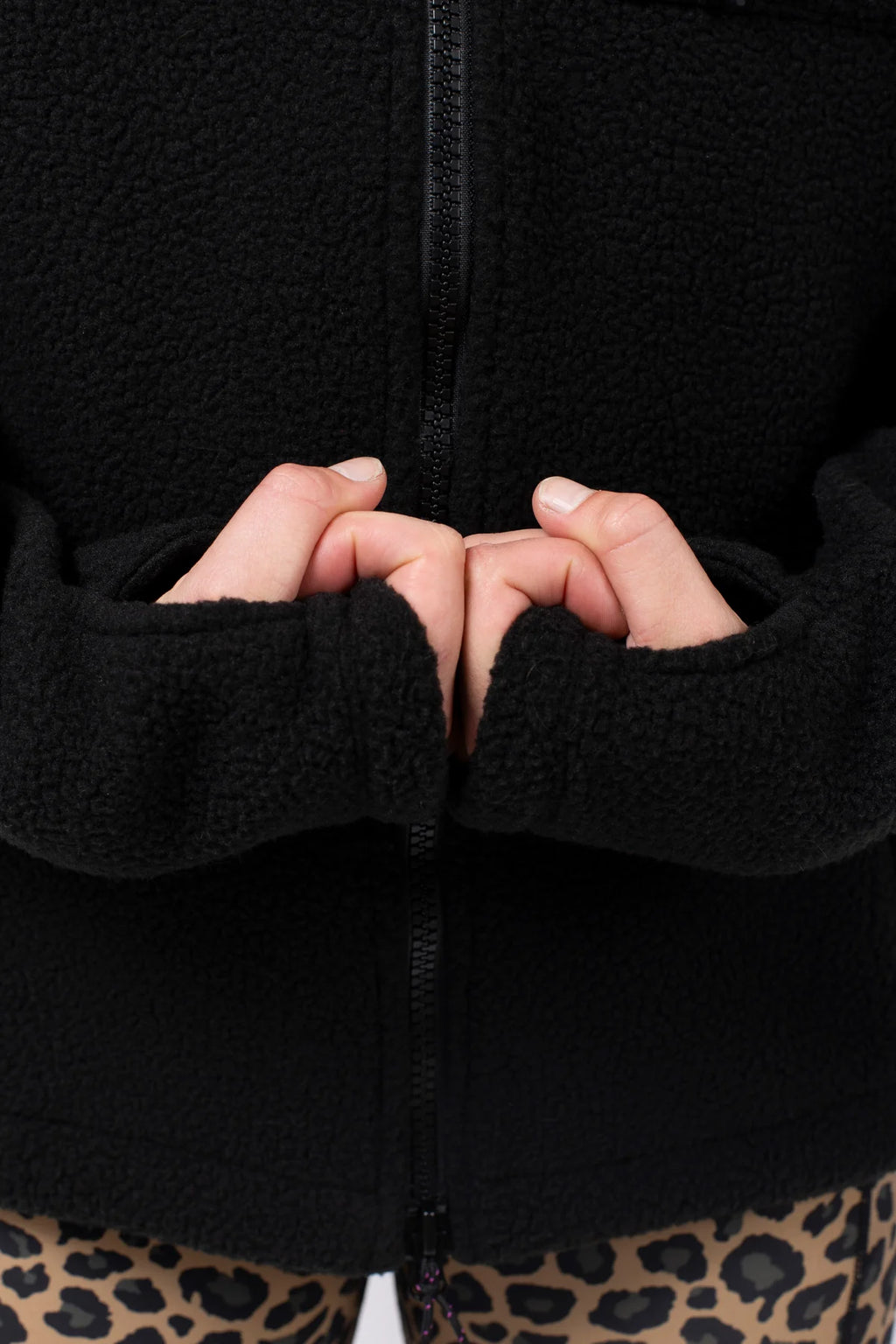Versa Sherpa Jacket - Black