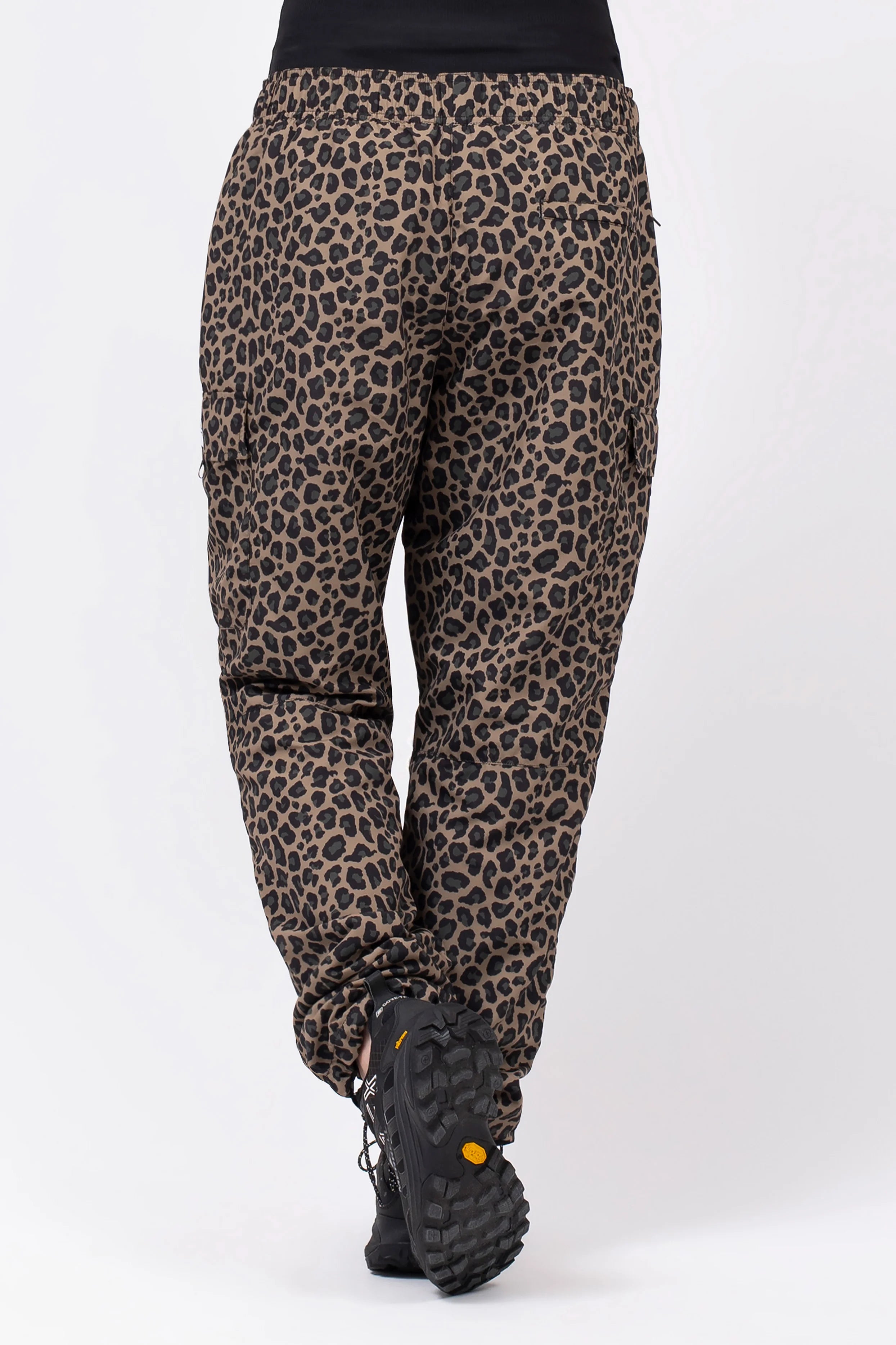 Fitted Outdoor Pants - Leopard