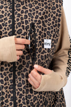 Windbreaker Utility Vest - Leopard