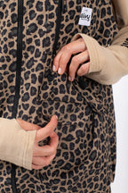 Windbreaker Utility Vest - Leopard