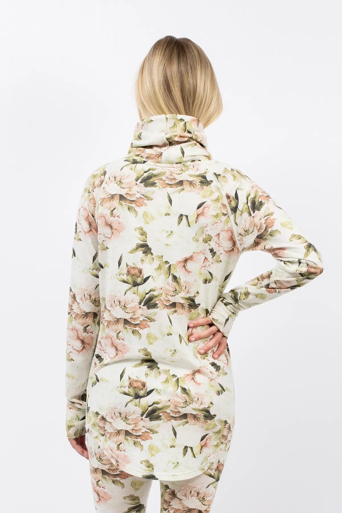 Icecold Merino Wool Top - Bloom