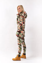 Icecold Zip Hood Top - Autumn Bloom