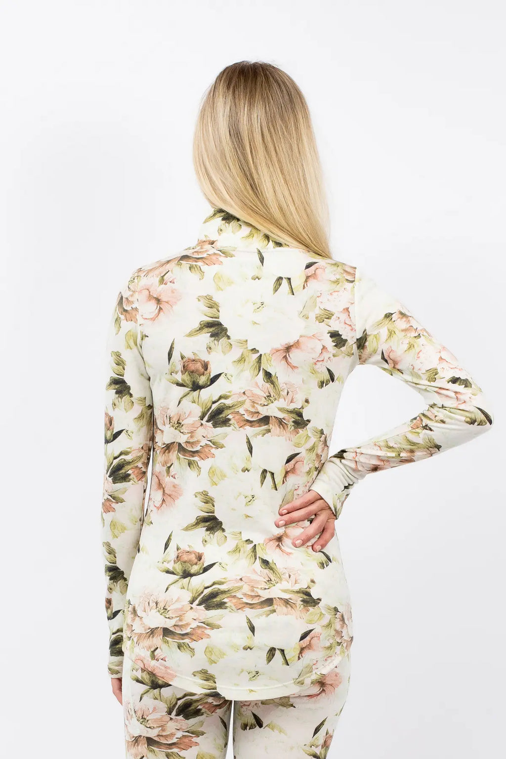 Journey Merino Wool Top - Bloom