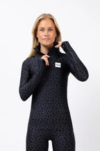 Journey Top - Black Leopard