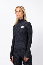 Journey Top - Black Leopard
