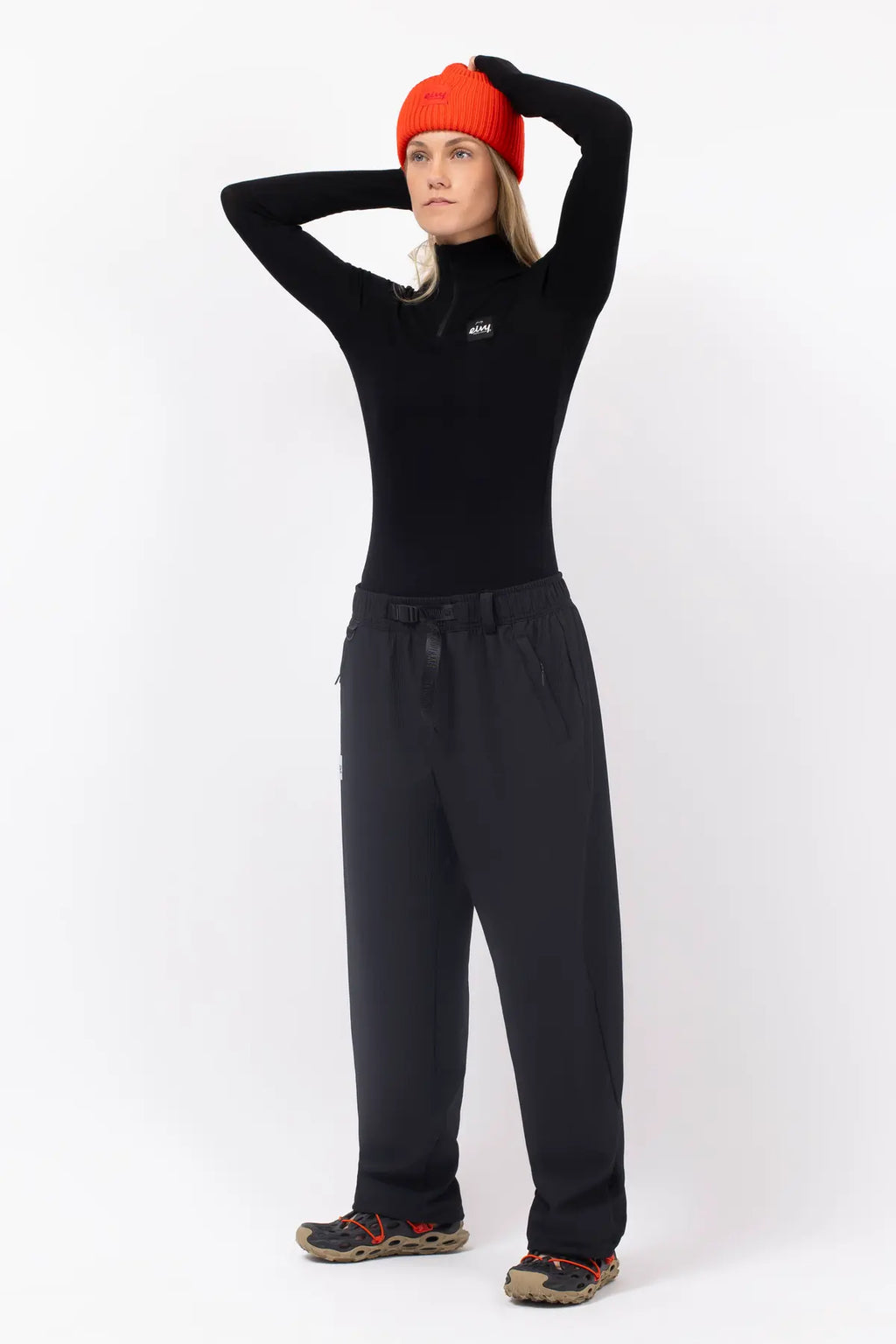 Versa Travel Rib Pants - Black