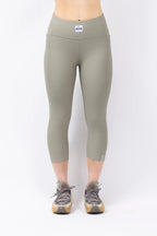 Pocket Rib 3/4 Tights - Faded Oak