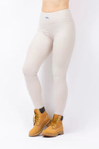 Pocket Rib Tights - Faded Cloud