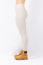 Pocket Rib Tights - Faded Cloud
