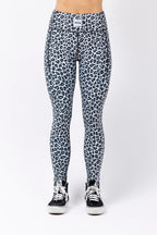 Pocket Tights - Snow Leopard