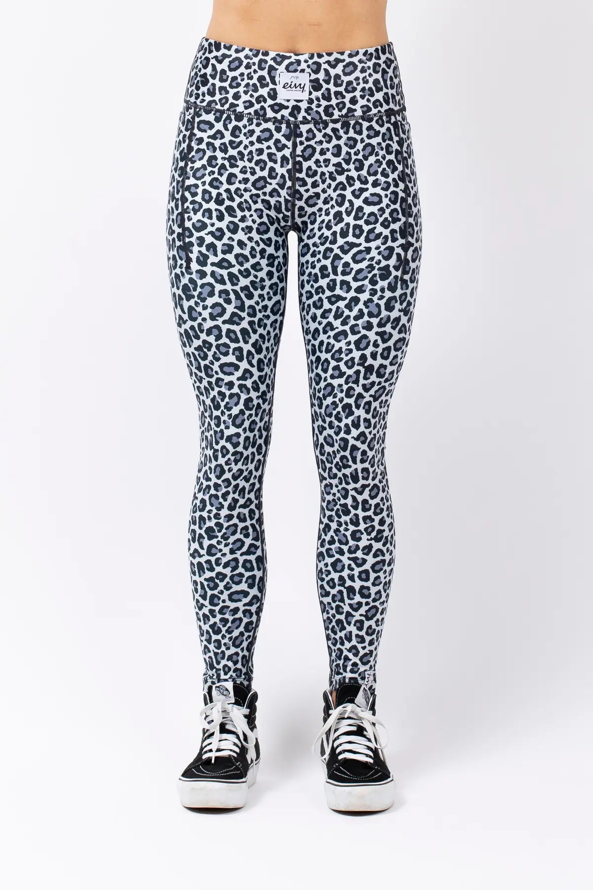 Pocket Tights - Snow Leopard