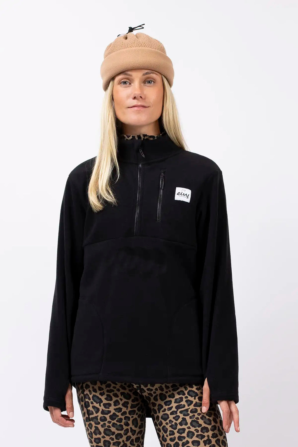 Techlight Halfzip Fleece - Black