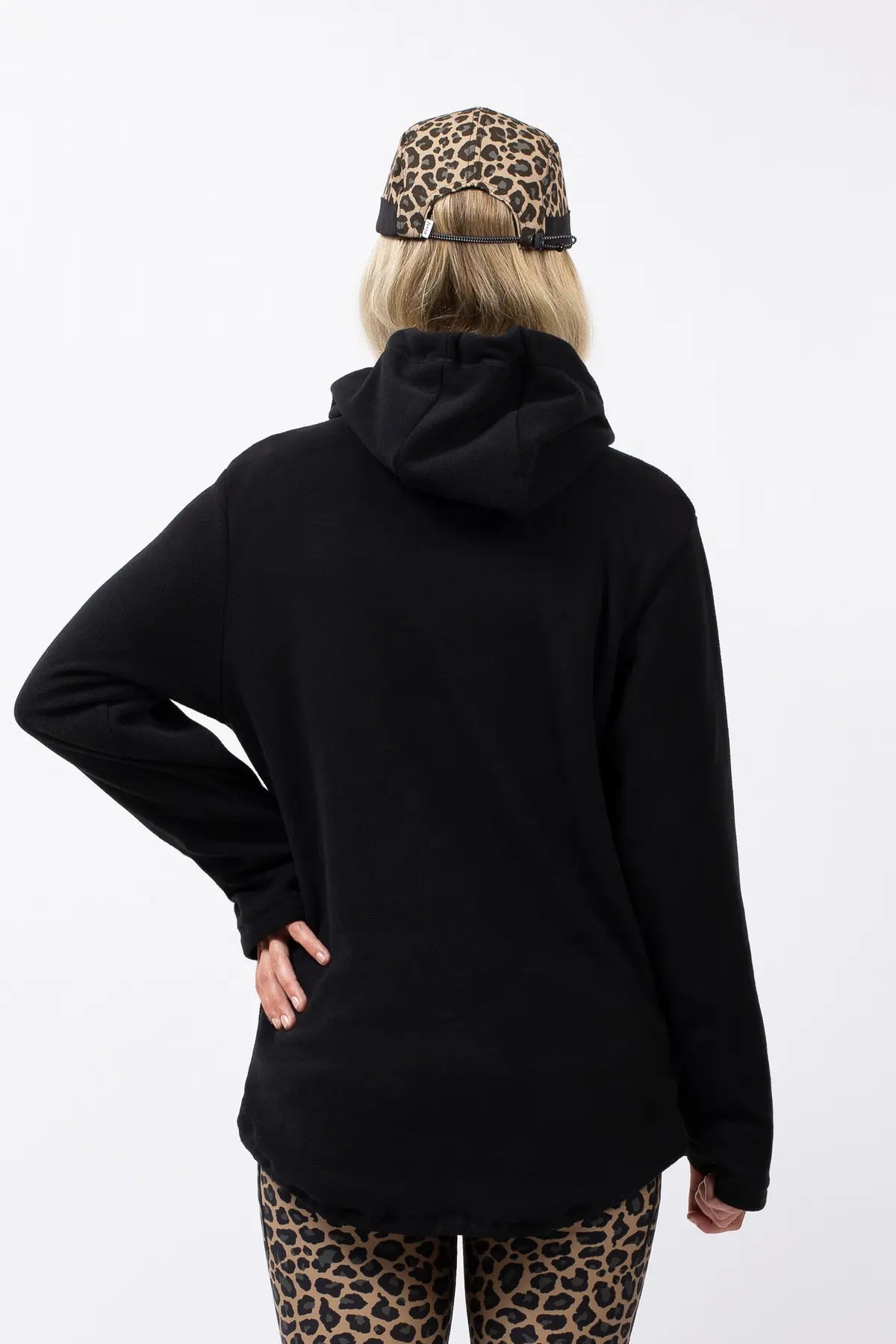 Techlight Ziphood Fleece - Black
