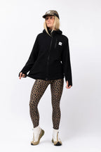 Techlight Ziphood Fleece - Black