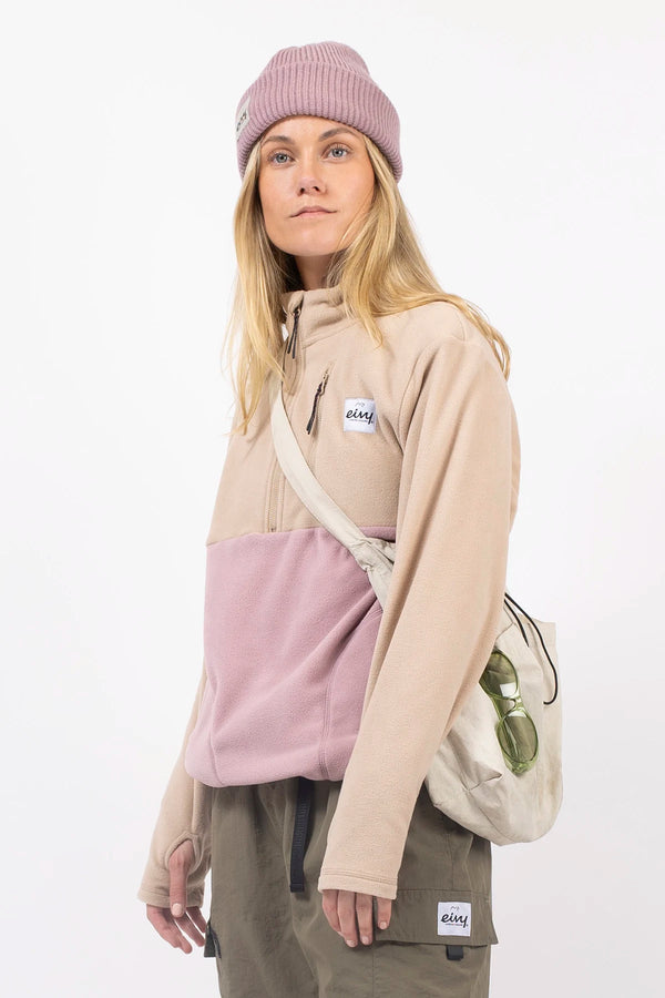 Techlight Halfzip Fleece - Sand / Faded Woodrose
