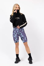 Venture Biker Shorts - Purple Stray