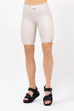 Venture Rib Biker Shorts - Faded Cloud