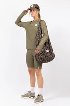 Expandable Carryall Bag - Leopard