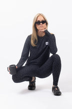 Versa Loose Fit Top - Black Leopard