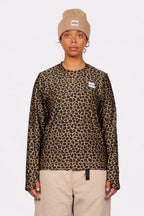 Versa Loose Fit Top - Leopard