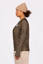 Versa Loose Fit Top - Leopard