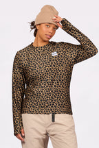 Versa Loose Fit Top - Leopard