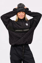 Ball Fleece - Black Rose
