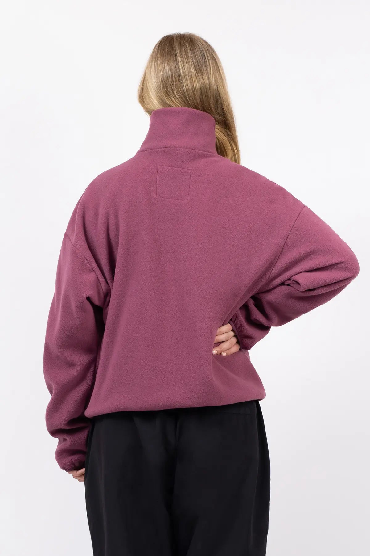 Ball Fleece - Pinkgundy