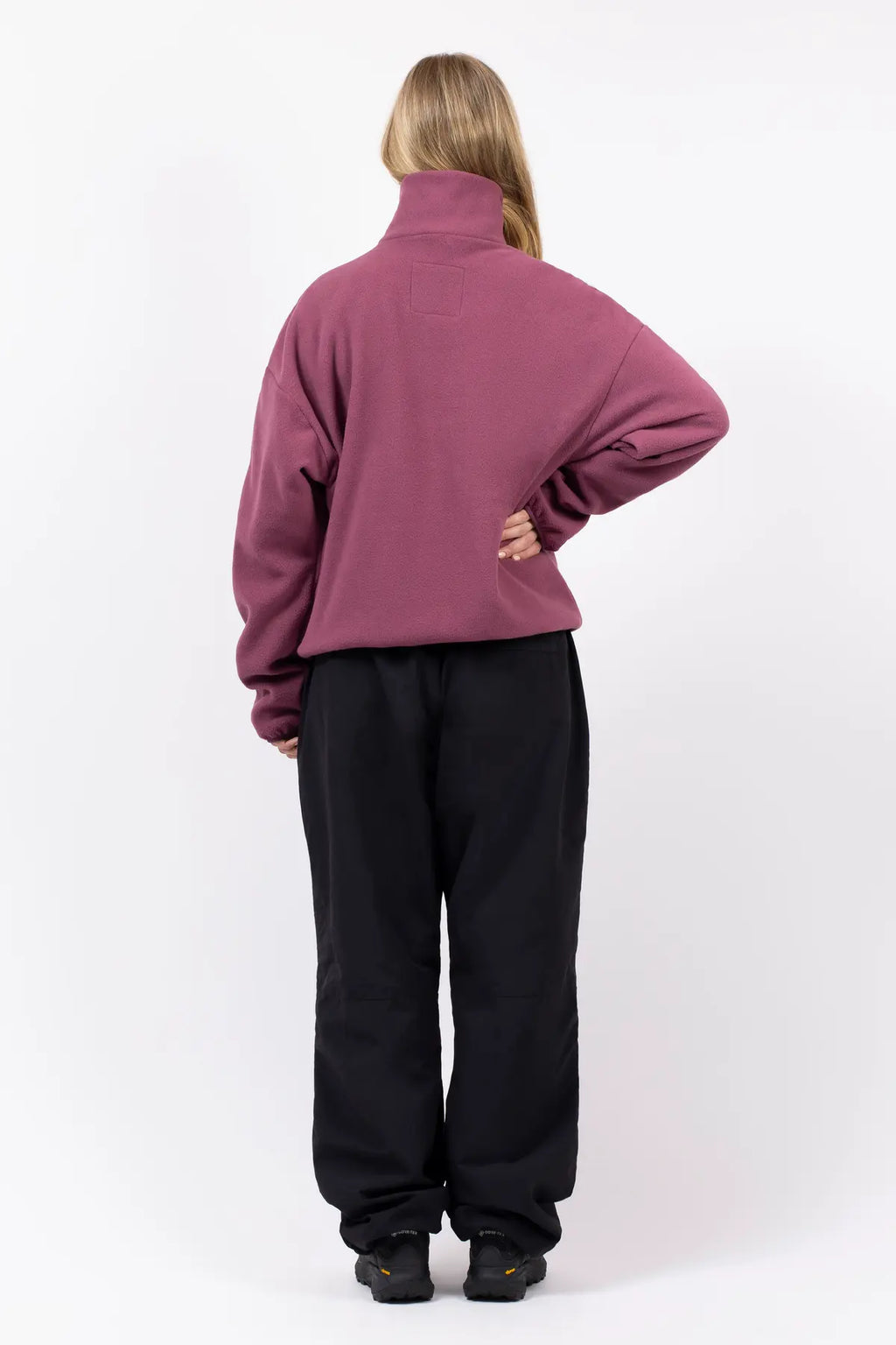 Ball Fleece - Pinkgundy