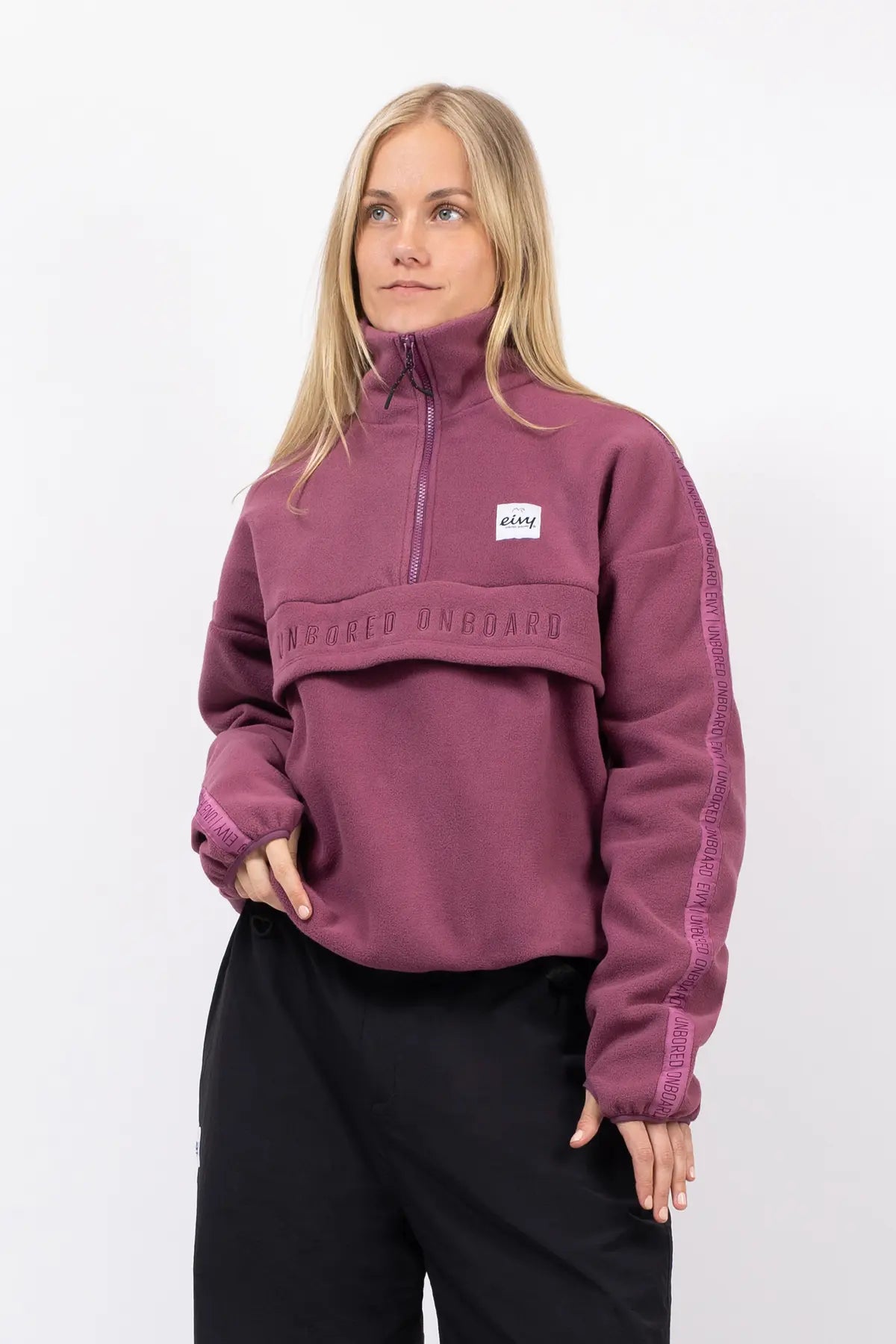 Ball Fleece - Pinkgundy